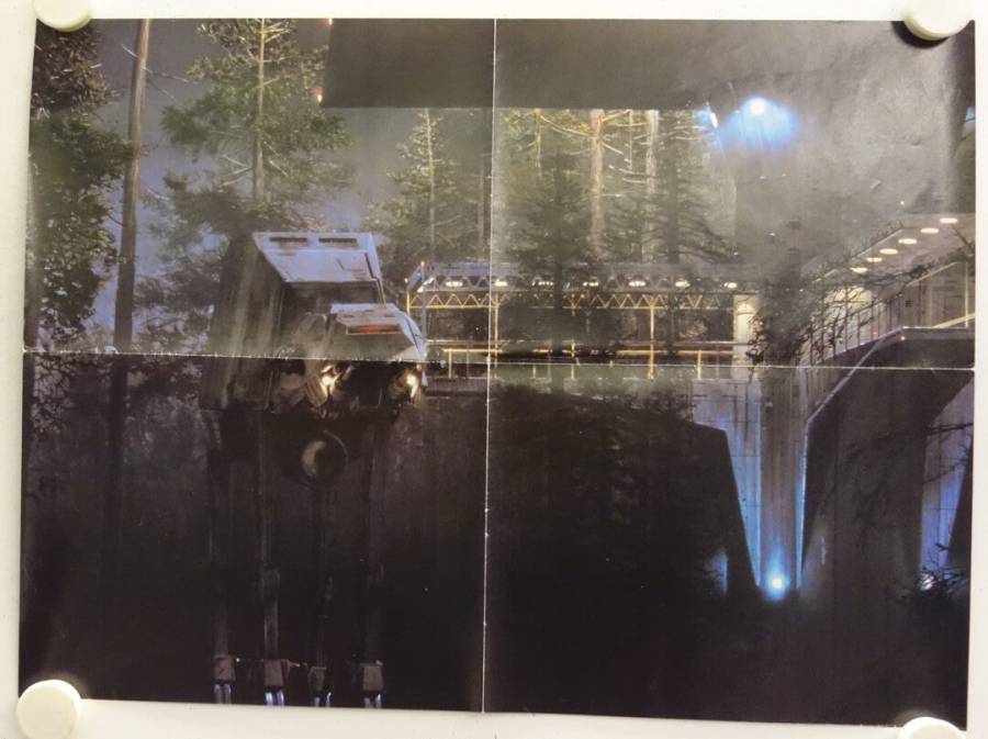 Star Wars - Die Rückkehr der Jedi-Ritter doppelseitiges Filmmagazin-Plakat